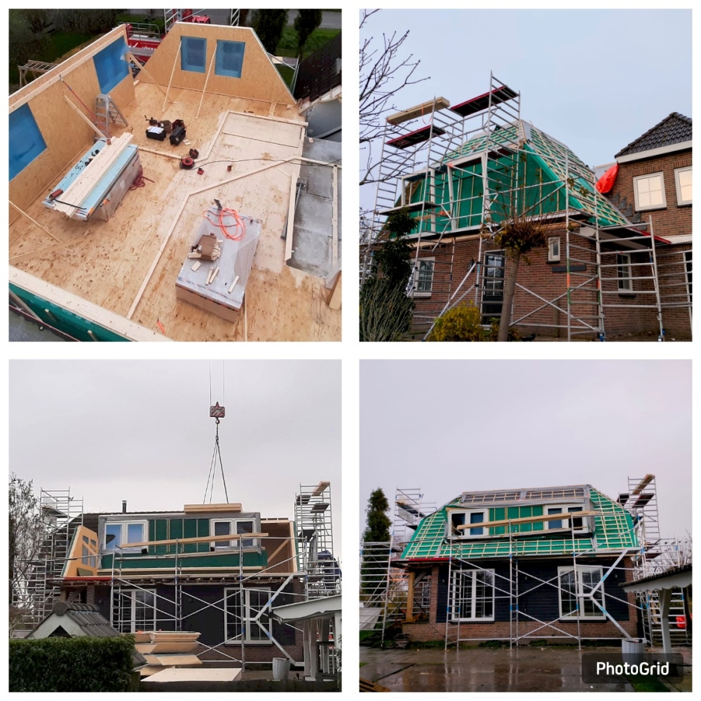 Een nieuwe kap in Wervershoof